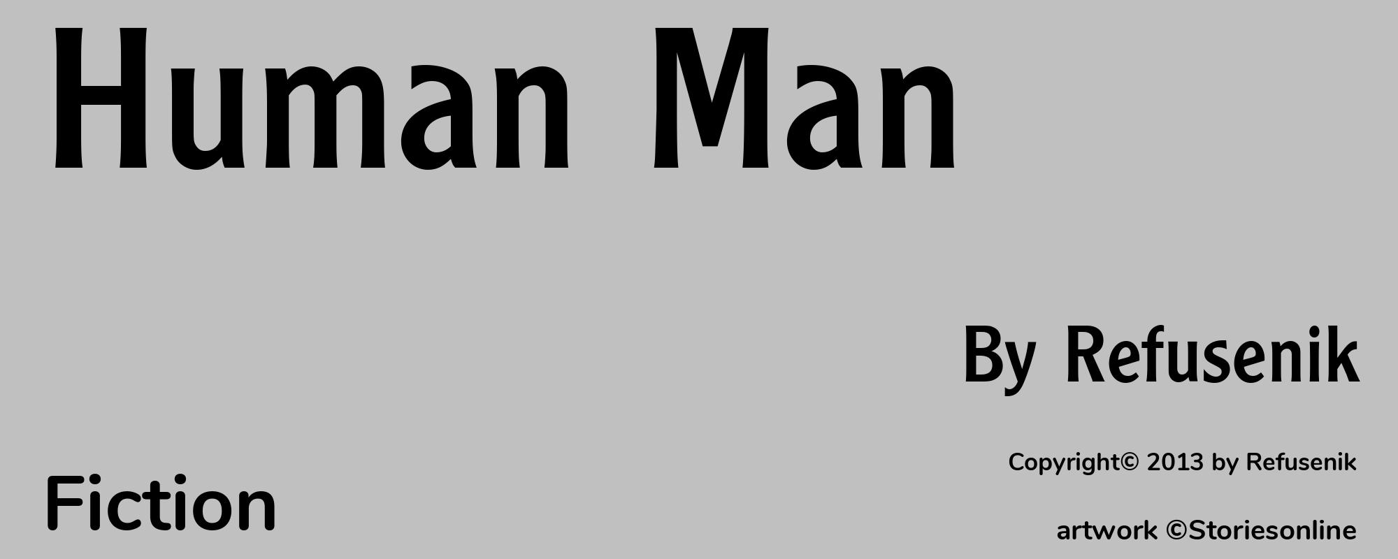 Human Man - Cover
