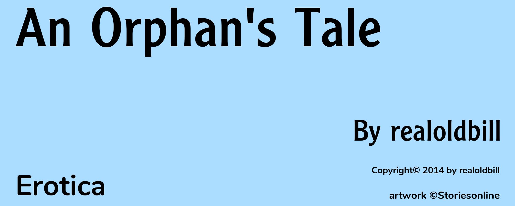 An Orphan's Tale - Cover