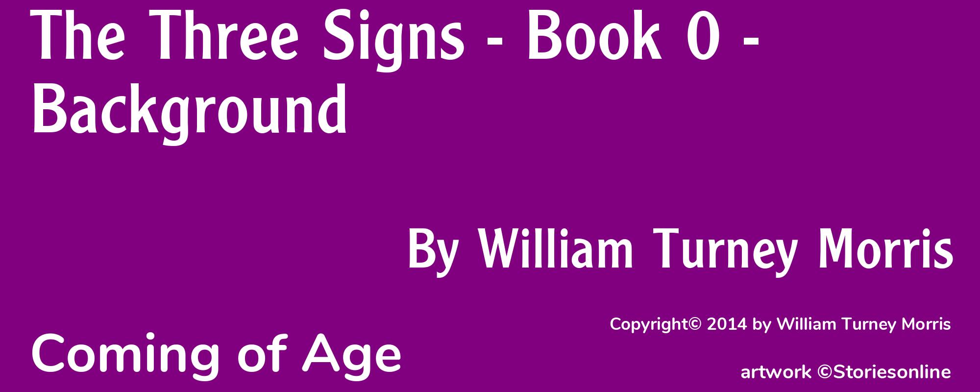The Three Signs - Book 0 - Background - Cover