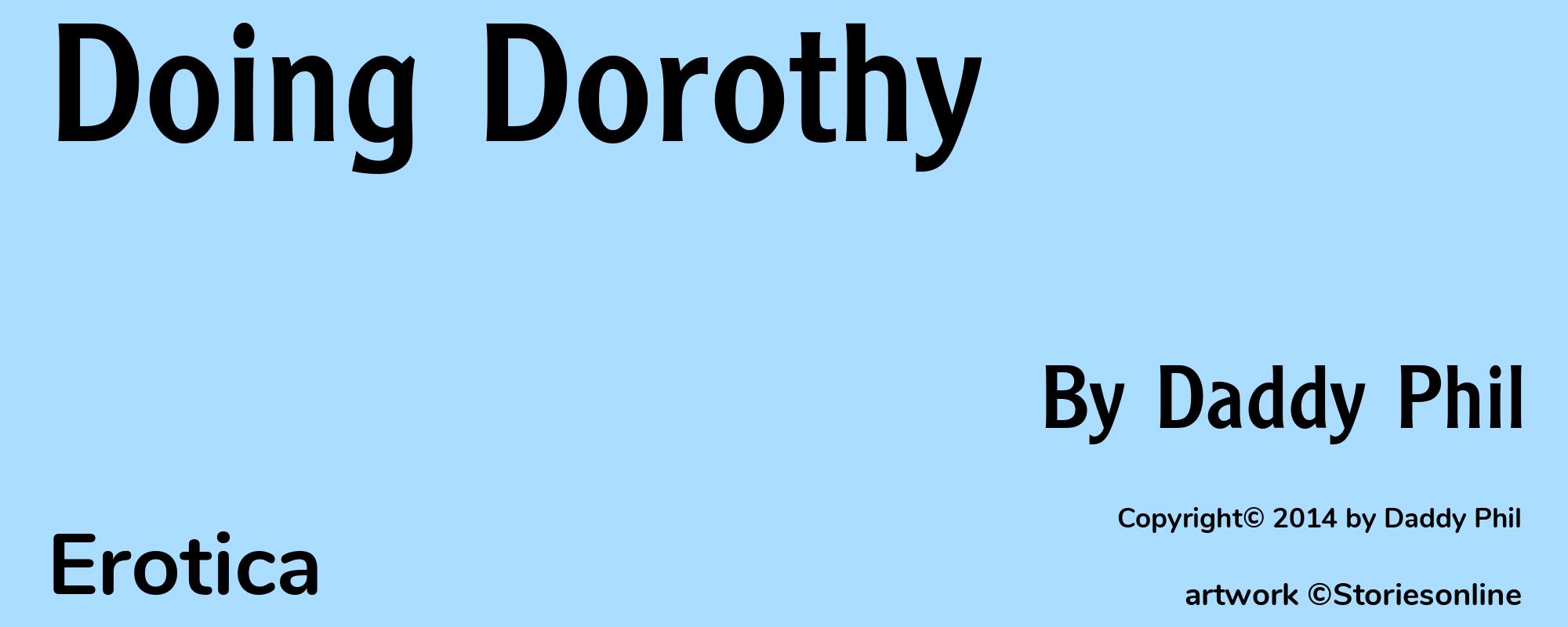 Doing Dorothy - Cover