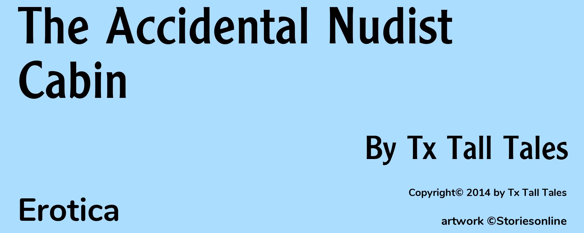 The Accidental Nudist Cabin - Cover
