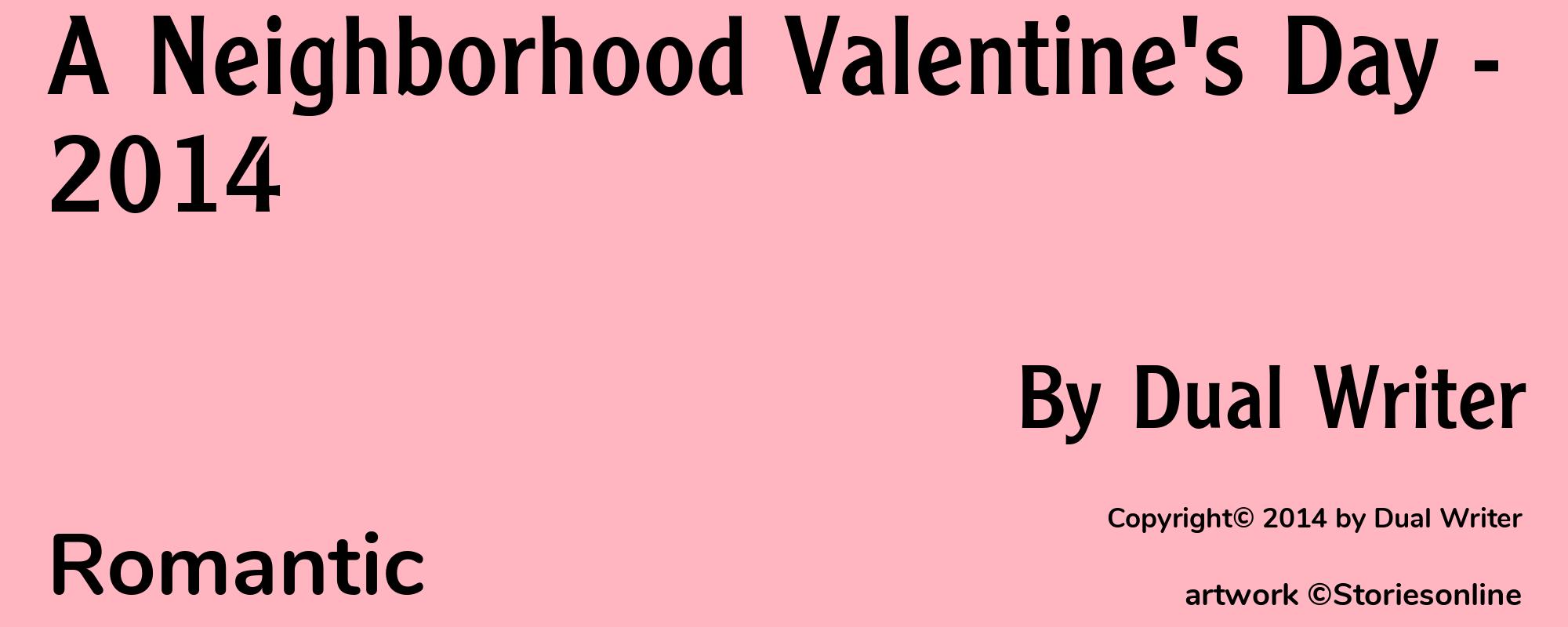 A Neighborhood Valentine's Day - 2014 - Cover