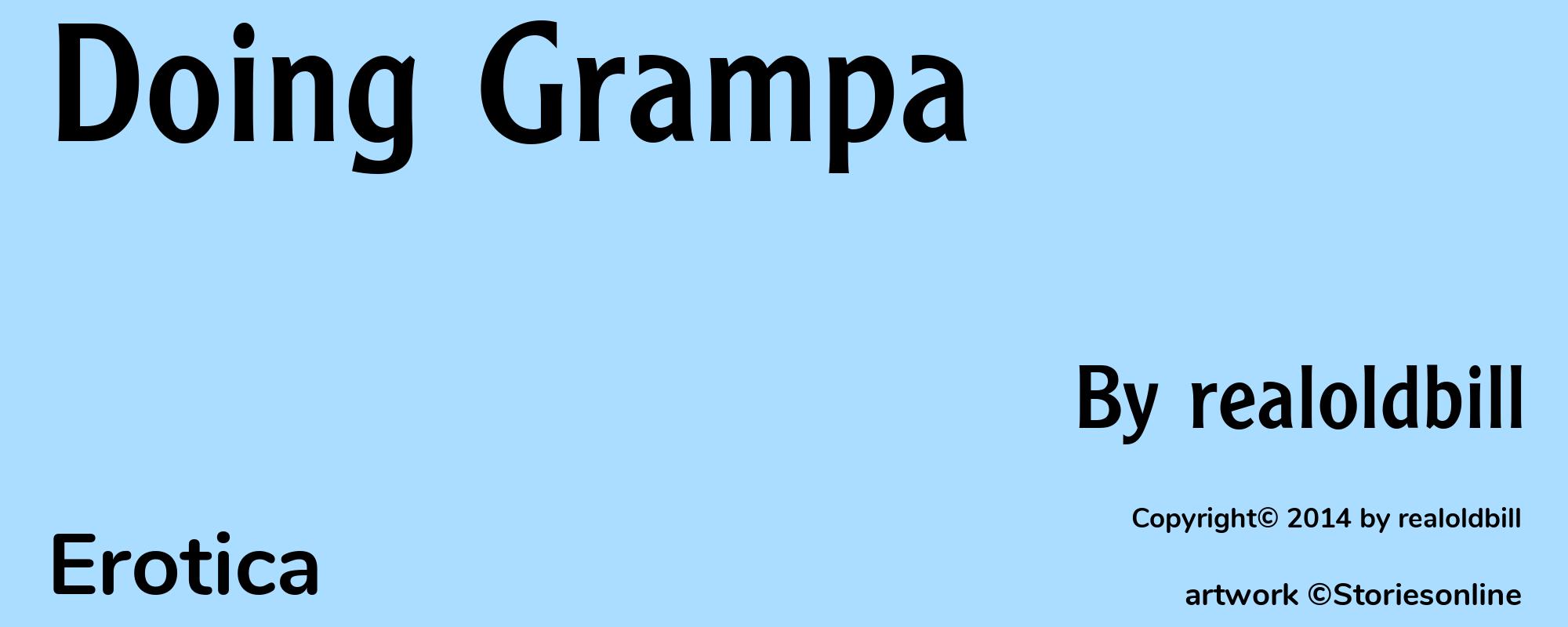 Doing Grampa - Cover