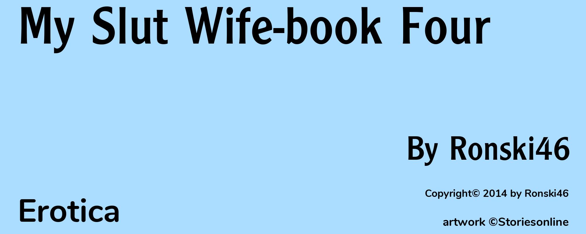 My Slut Wife-book Four - Cover