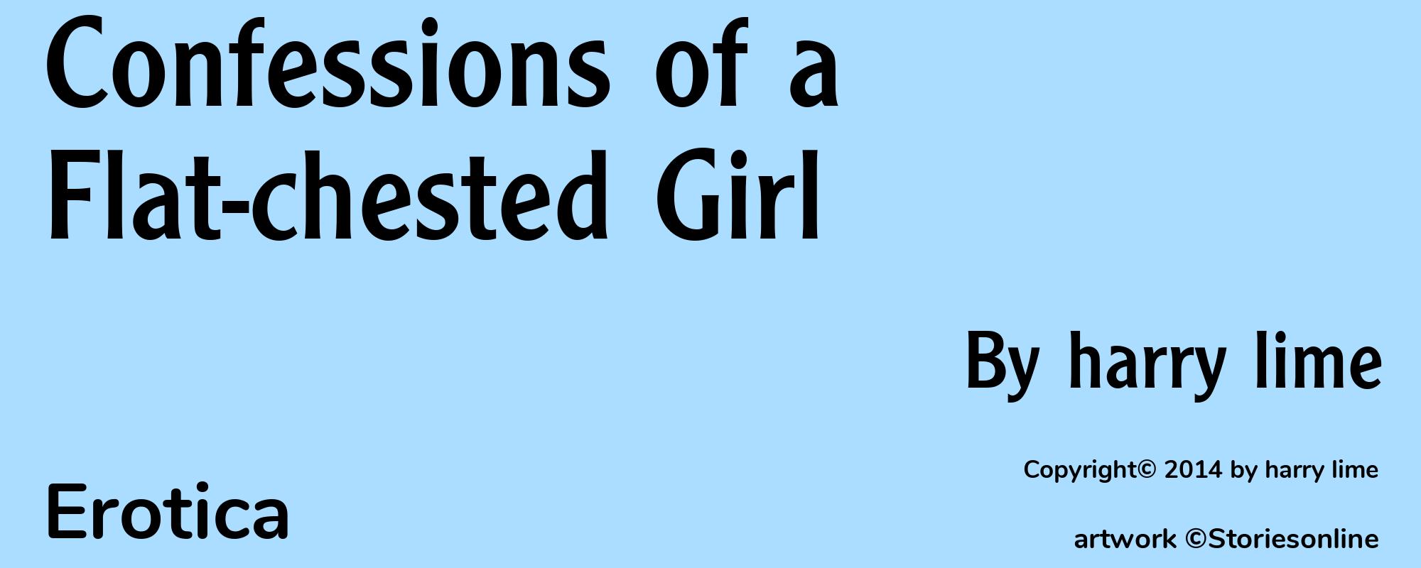 Confessions of a Flat-chested Girl - Cover