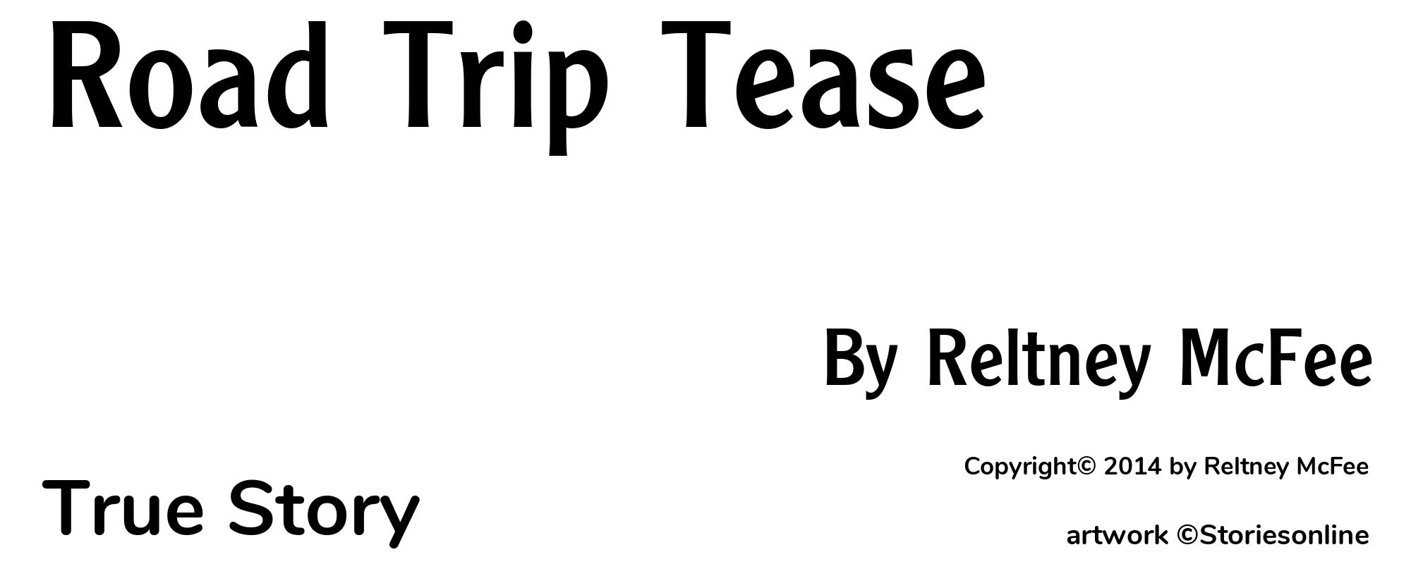 Road Trip Tease - Cover