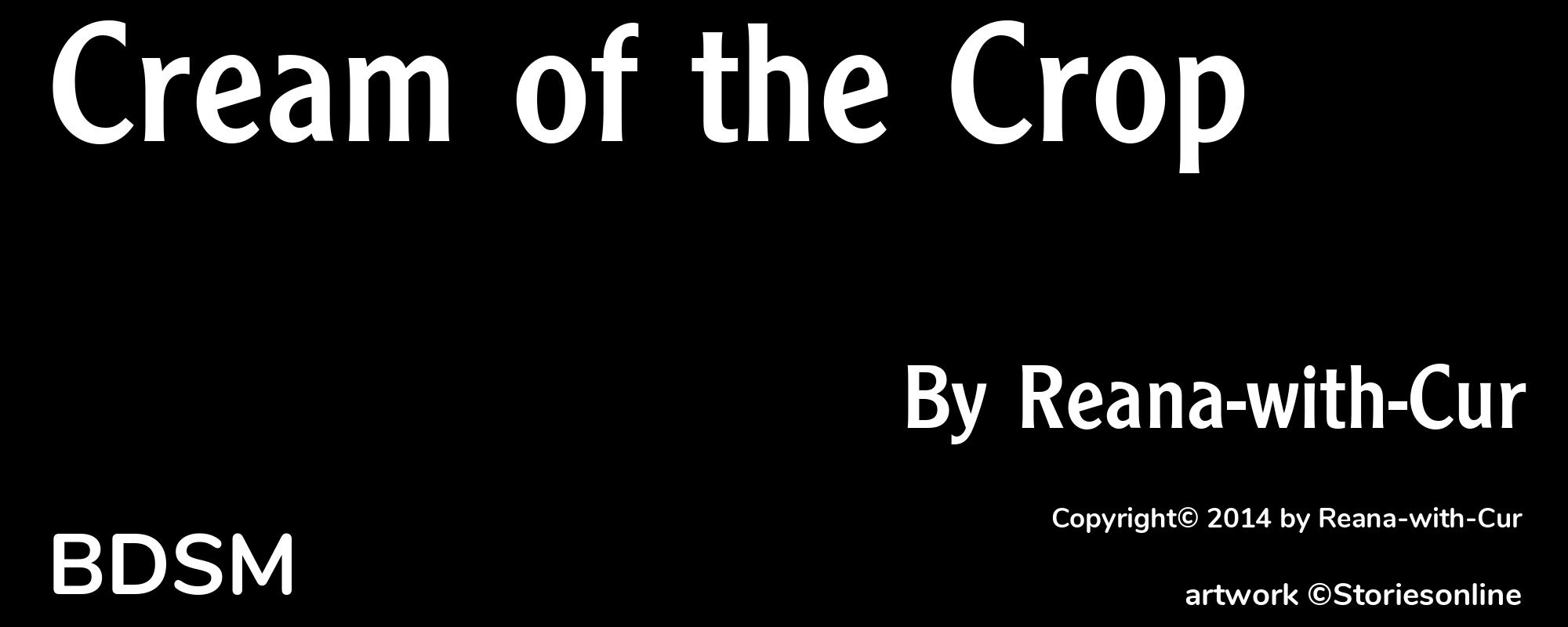 Cream of the Crop - Cover