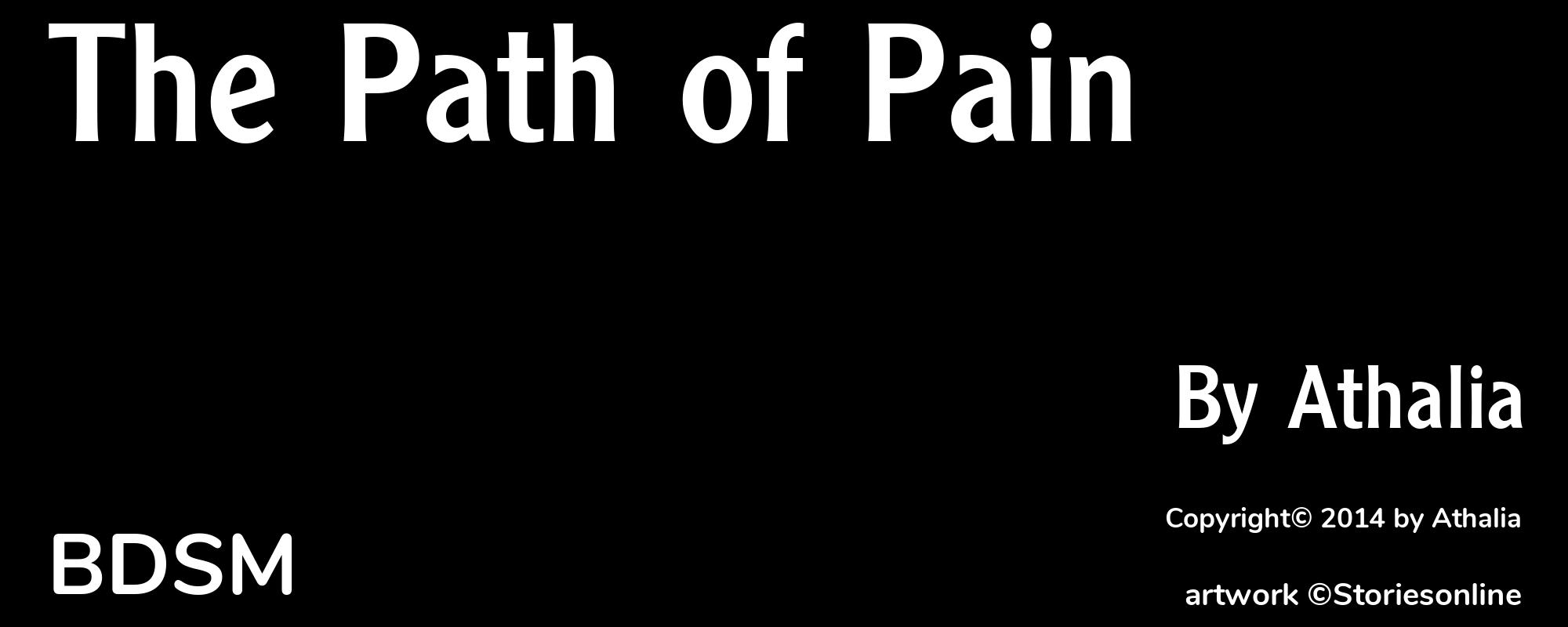 The Path of Pain - Cover
