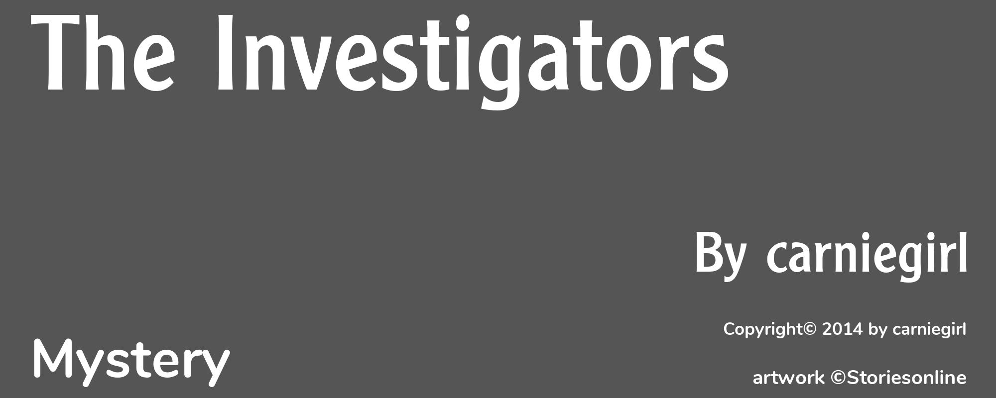The Investigators - Cover
