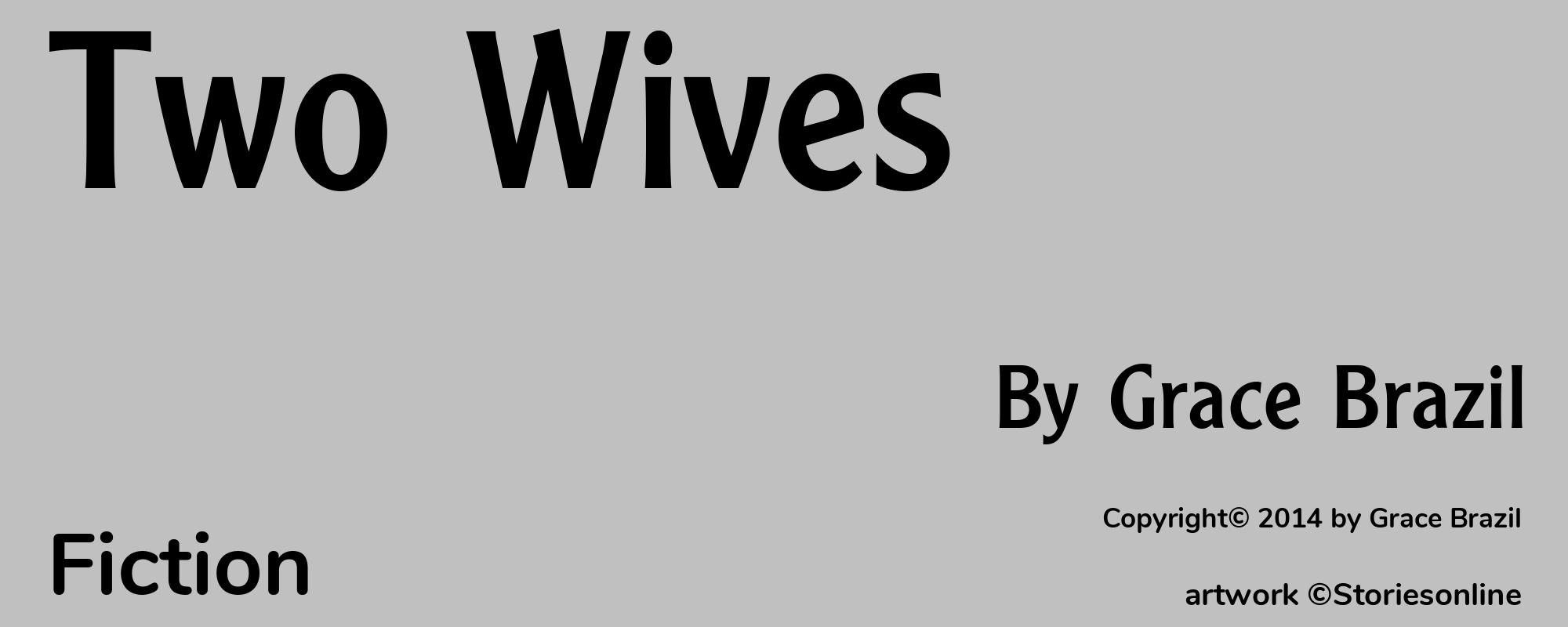 Two Wives - Cover