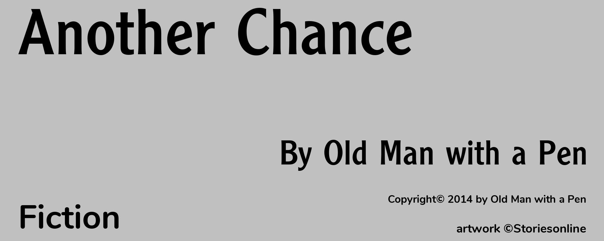 Another Chance - Cover