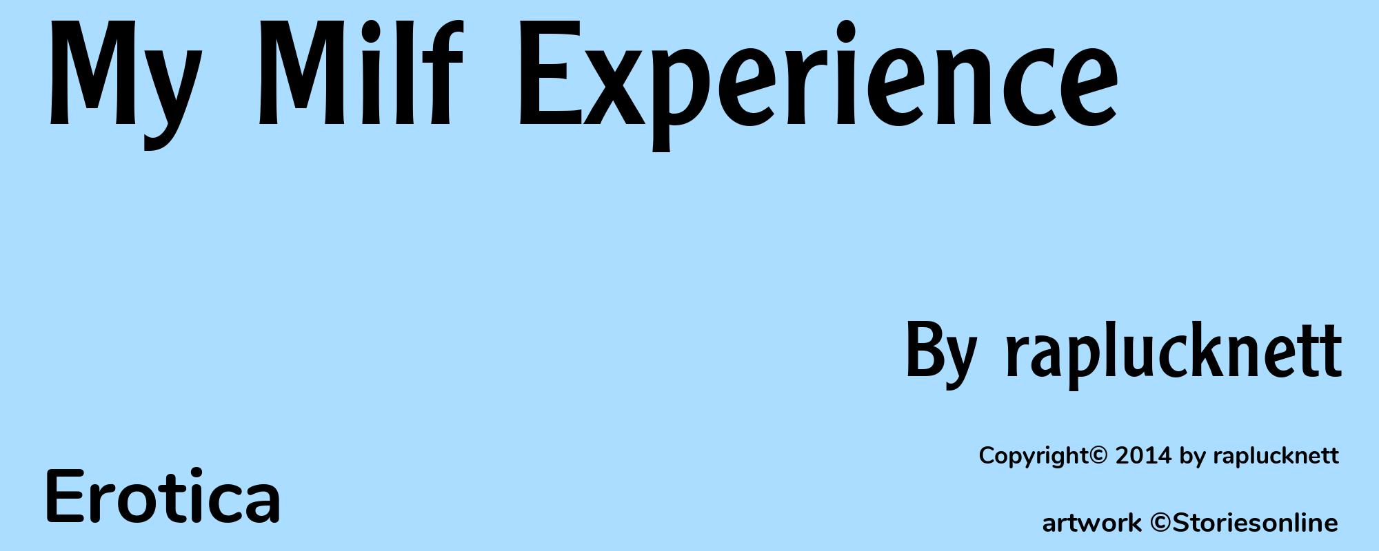 My Milf Experience - Cover