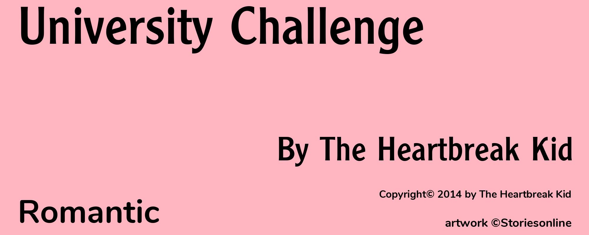University Challenge - Cover