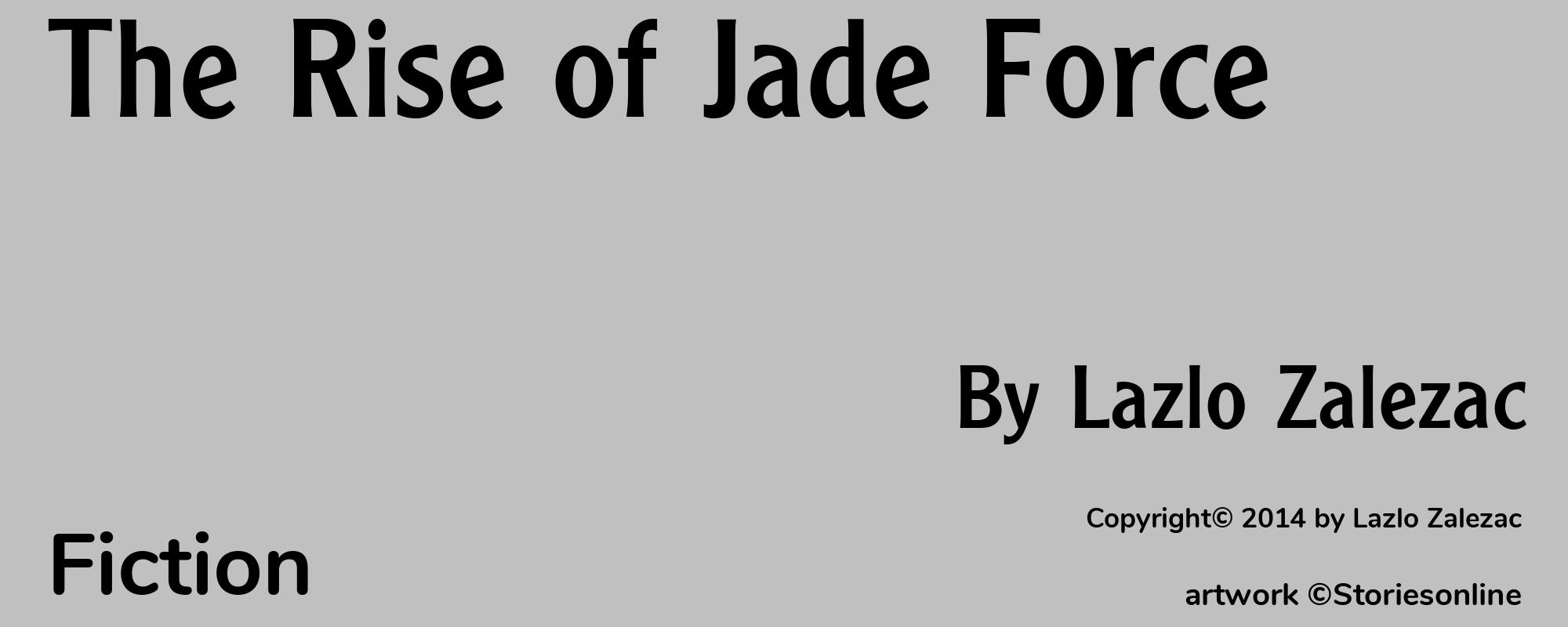 The Rise of Jade Force - Cover