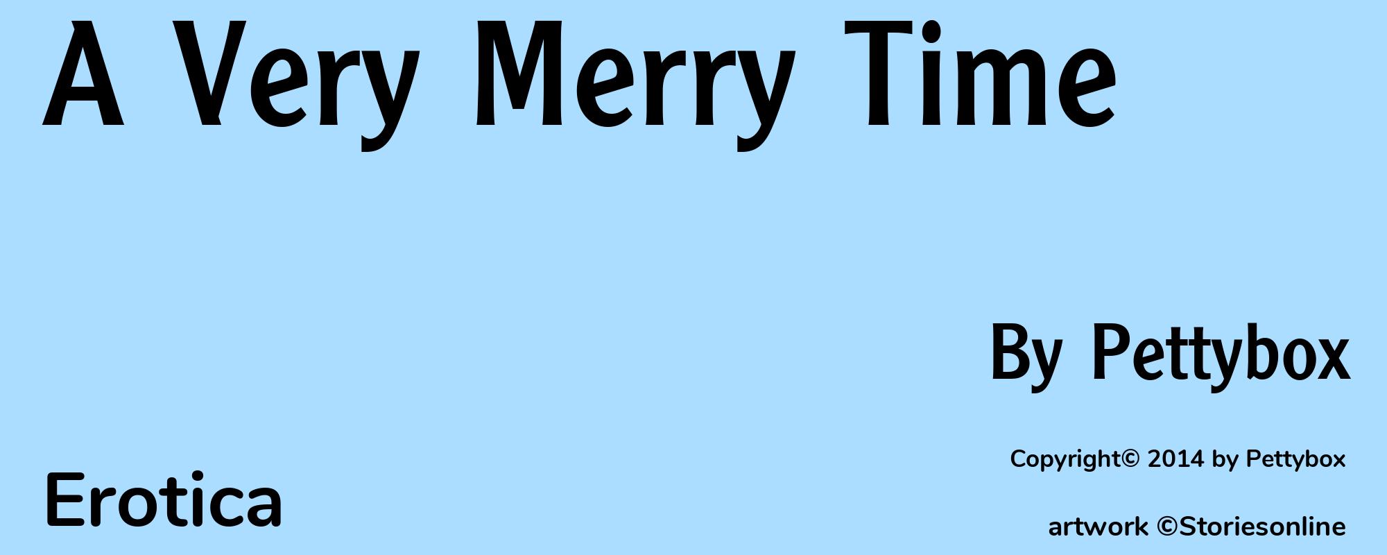 A Very Merry Time - Cover