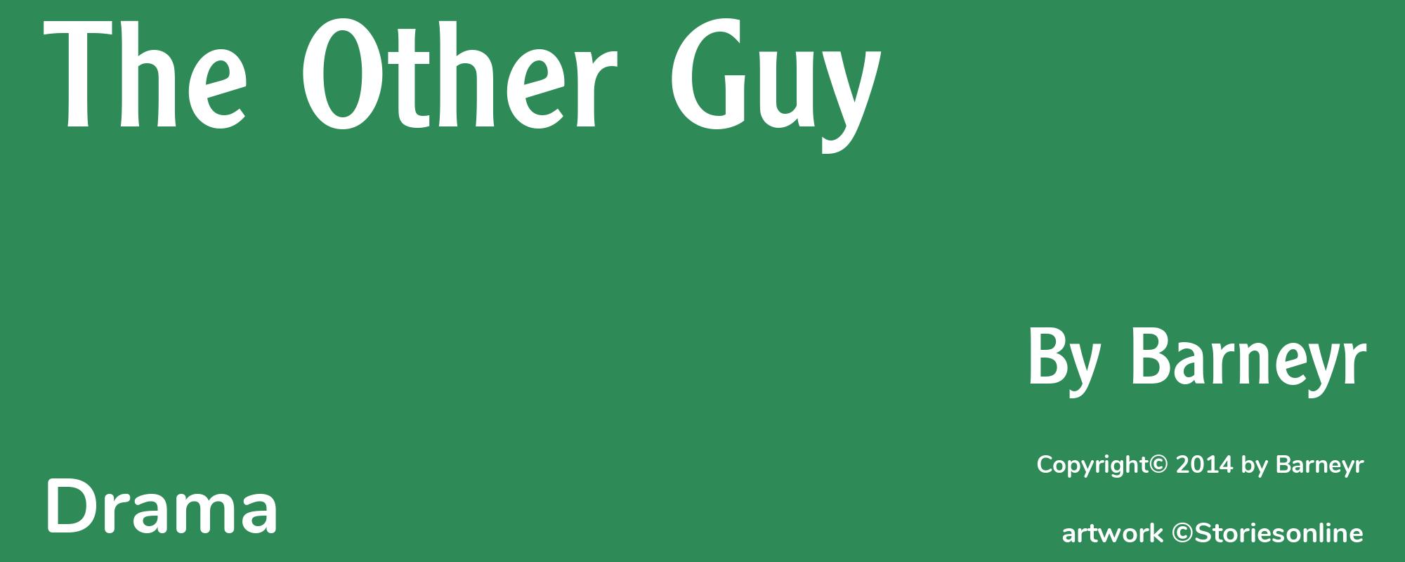The Other Guy - Cover