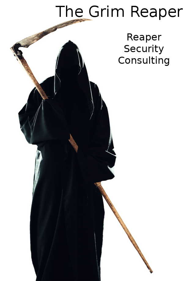 The Grim Reaper: Reaper Security Consulting - Cover