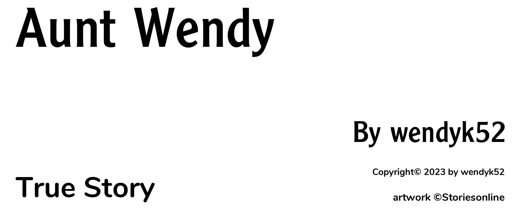 Aunt Wendy - Cover