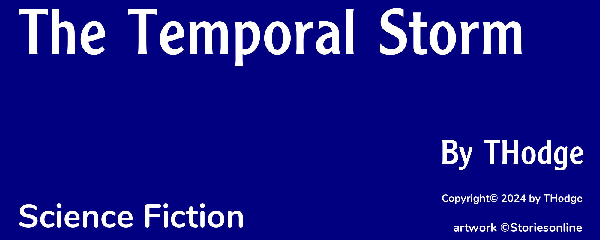 The Temporal Storm - Cover