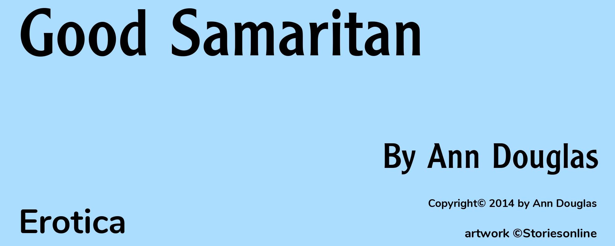 Good Samaritan - Cover