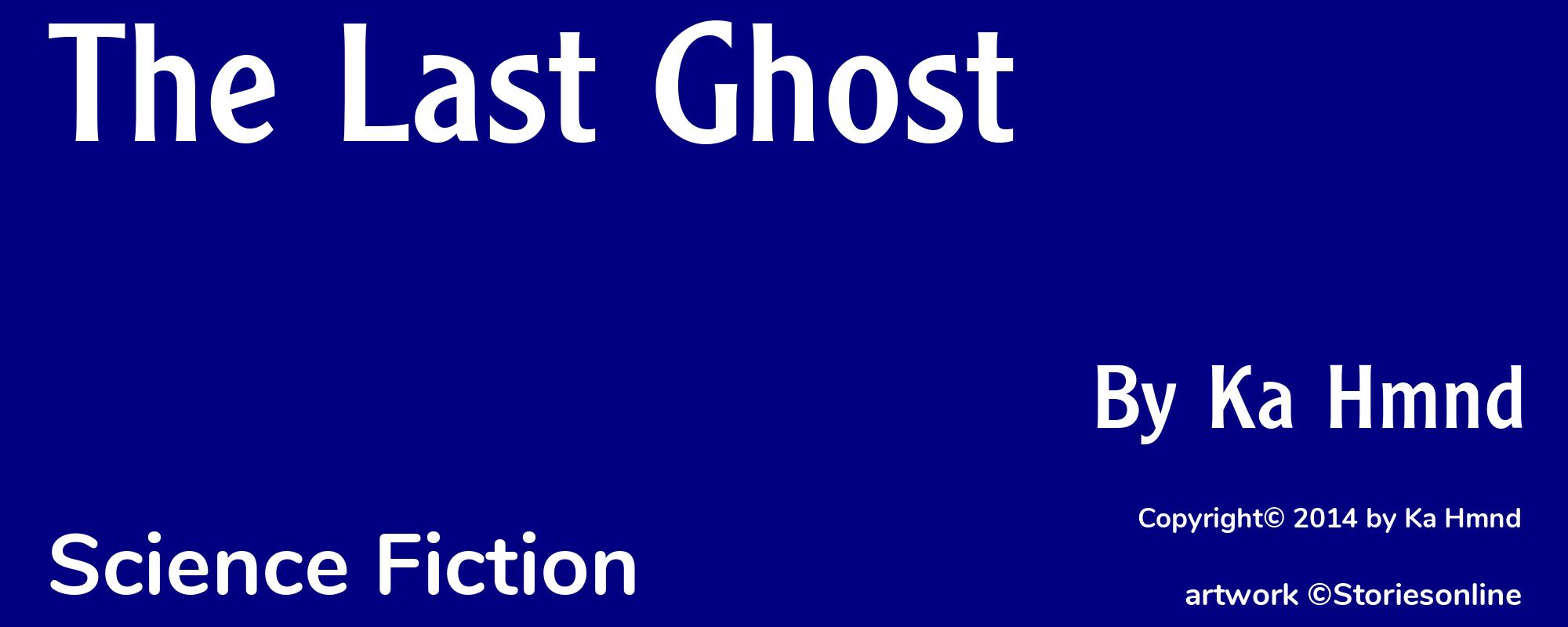 The Last Ghost - Cover