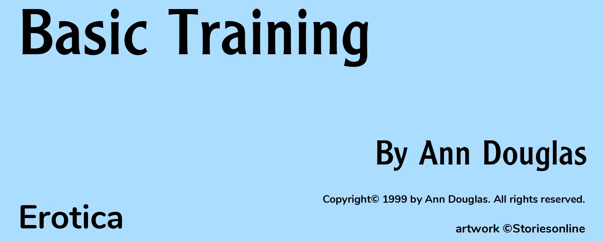 Basic Training - Cover