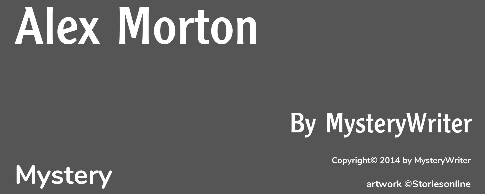 Alex Morton - Cover
