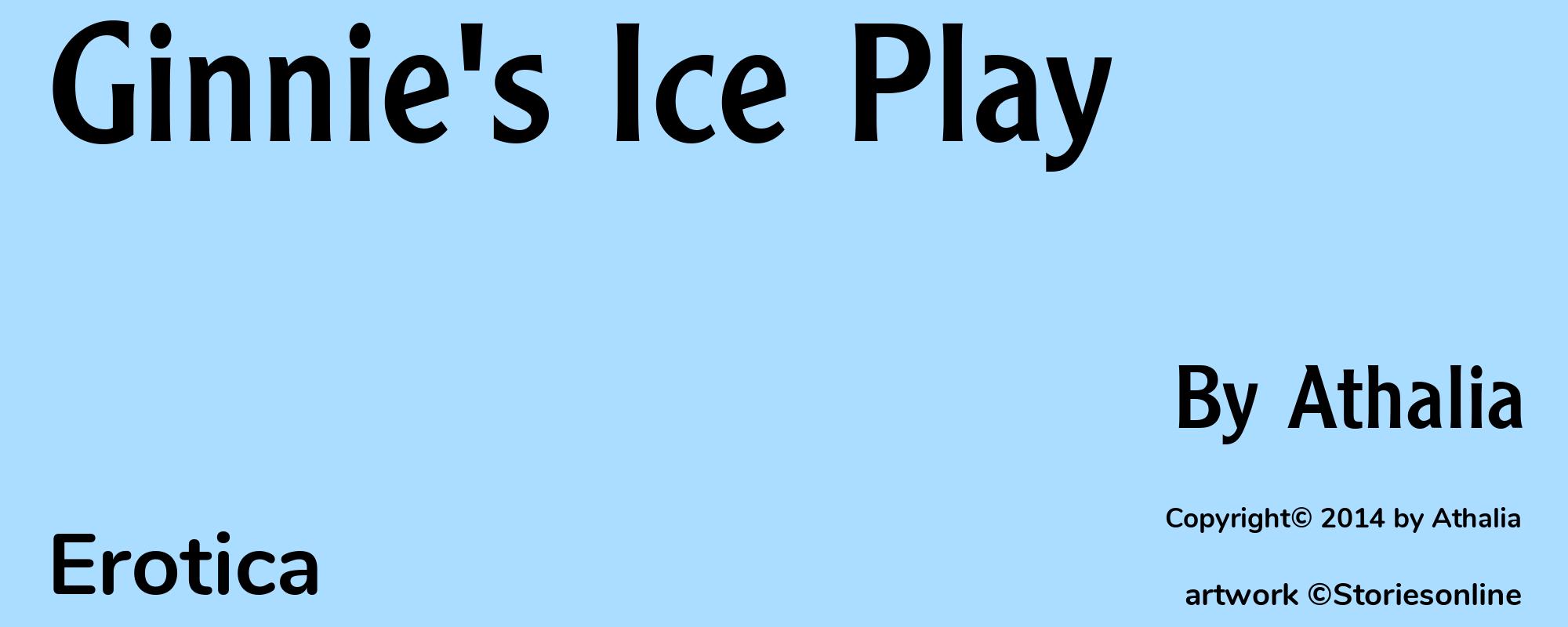 Ginnie's Ice Play - Cover