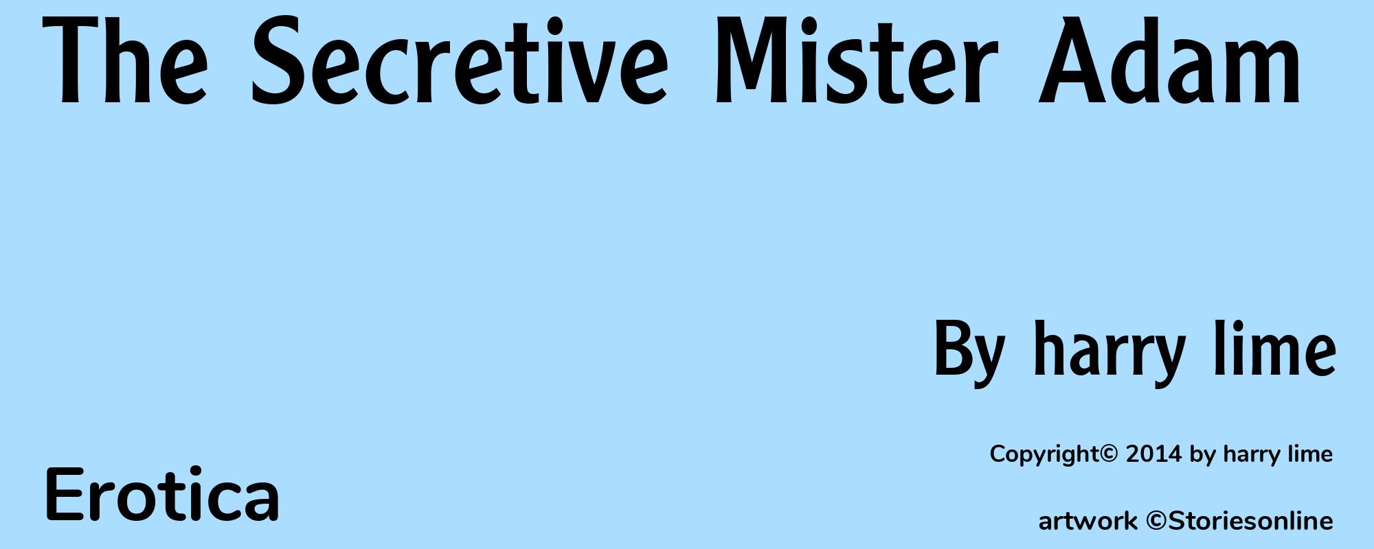 The Secretive Mister Adam - Cover