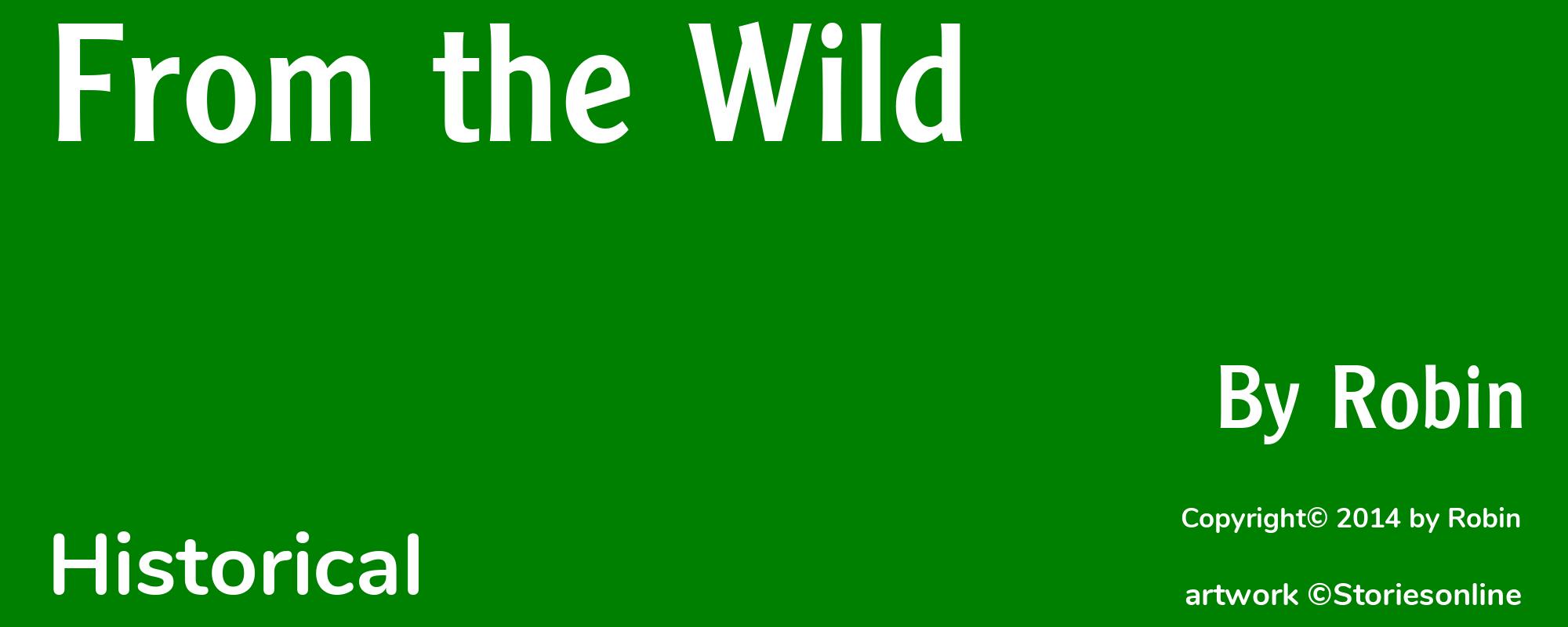 From the Wild - Cover