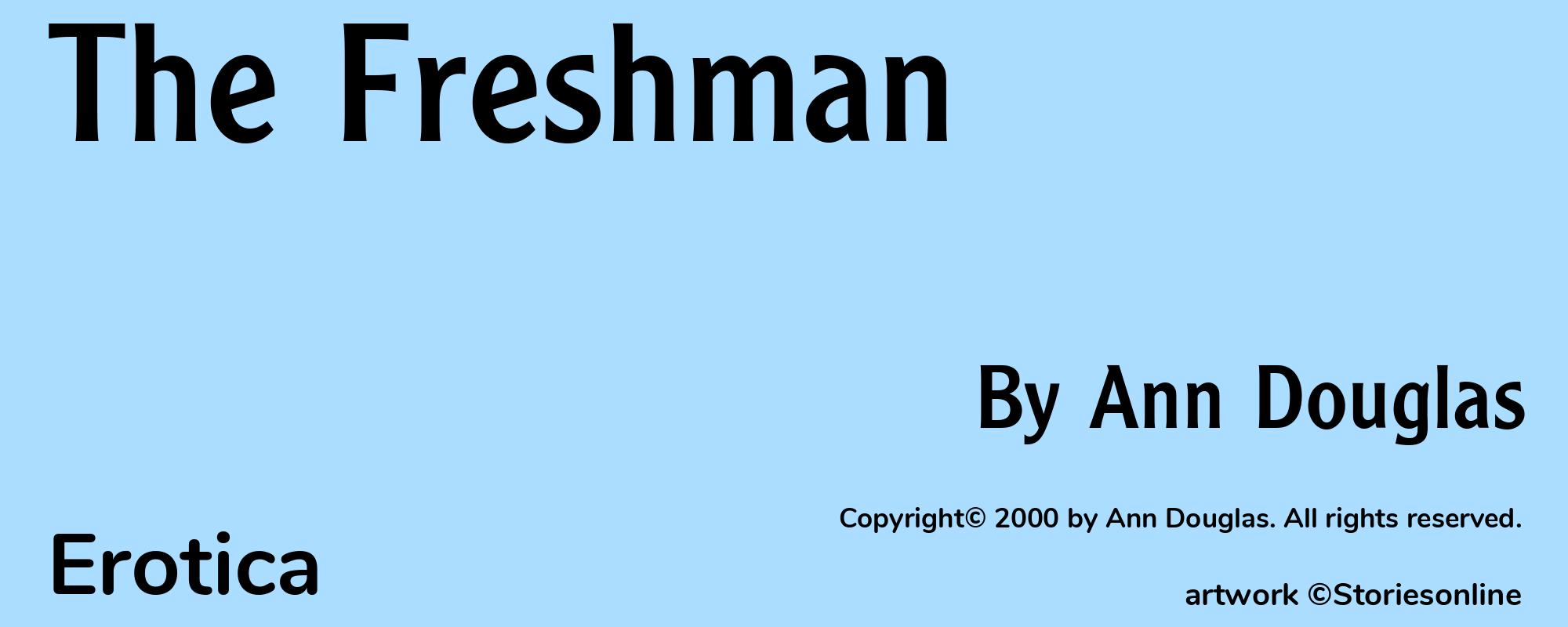 The Freshman - Cover