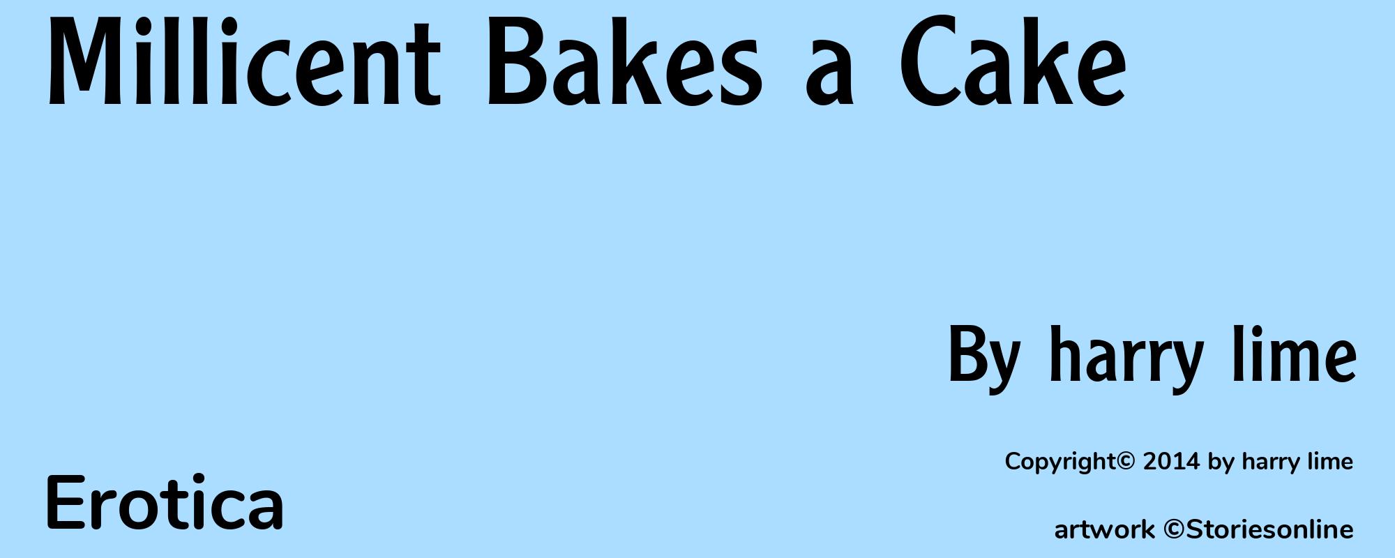 Millicent Bakes a Cake - Cover