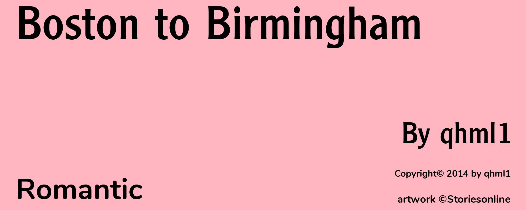 Boston to Birmingham - Cover