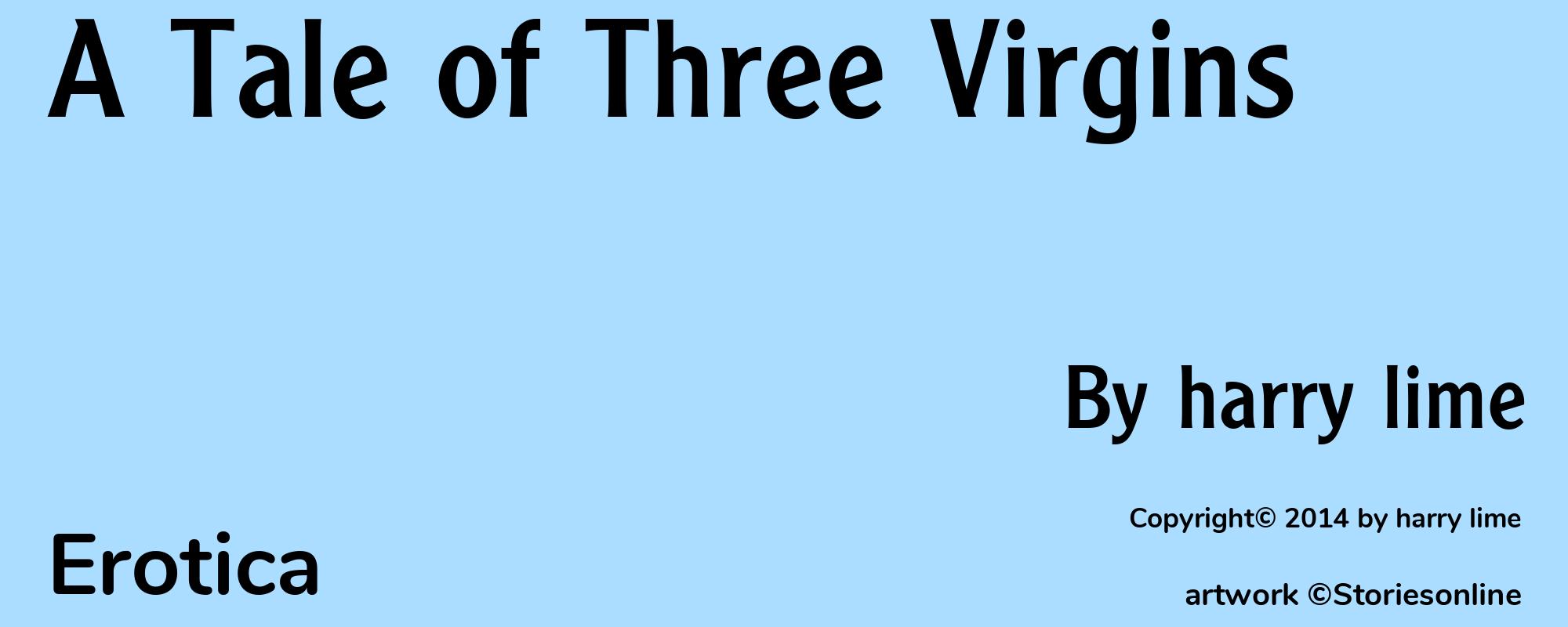 A Tale of Three Virgins - Cover