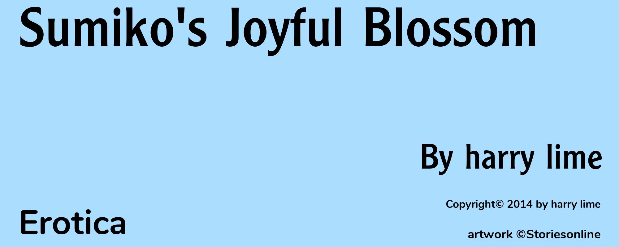 Sumiko's Joyful Blossom - Cover