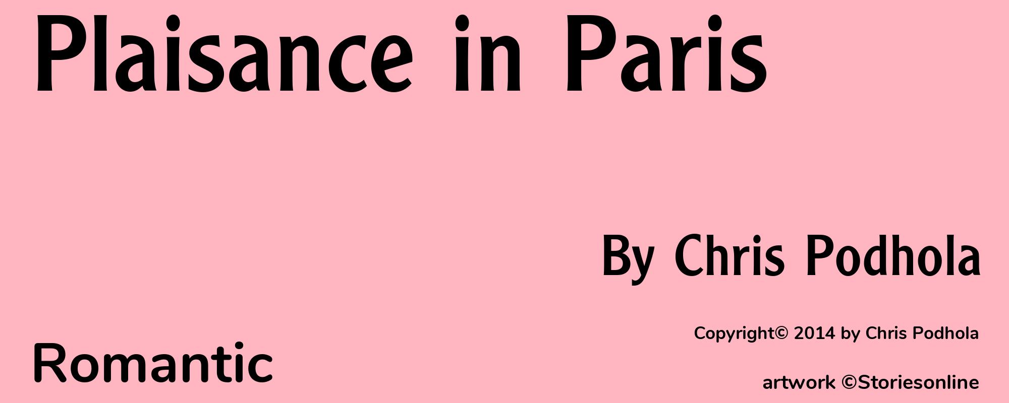 Plaisance in Paris - Cover