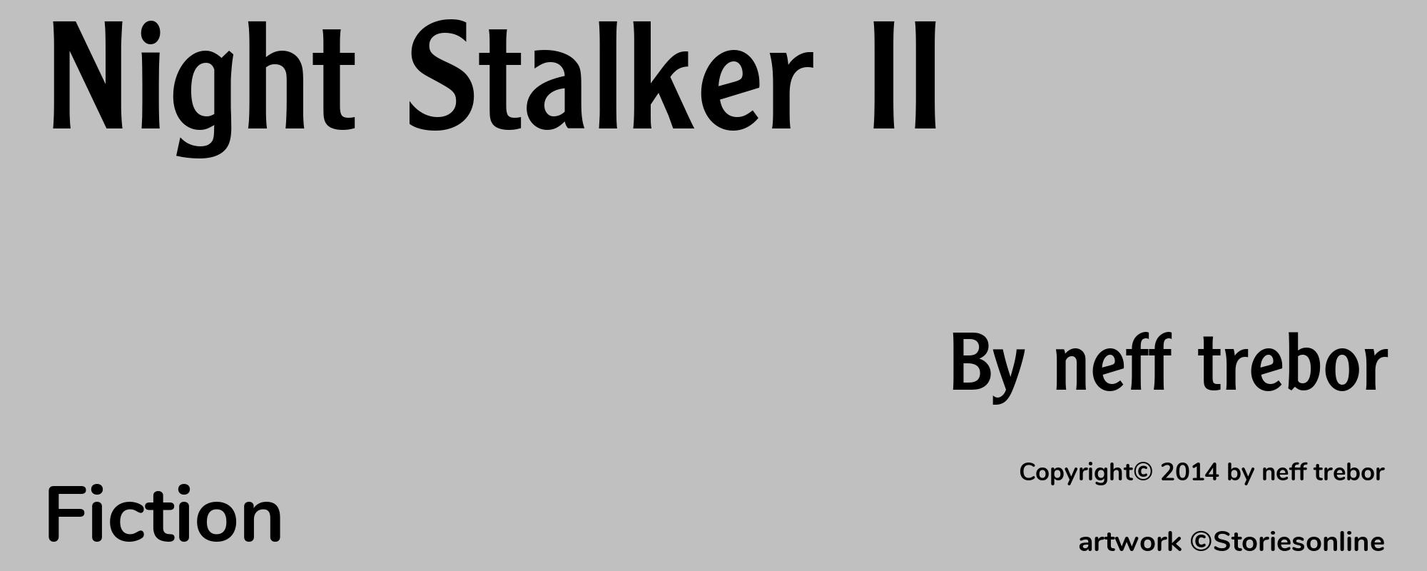 Night Stalker II - Cover