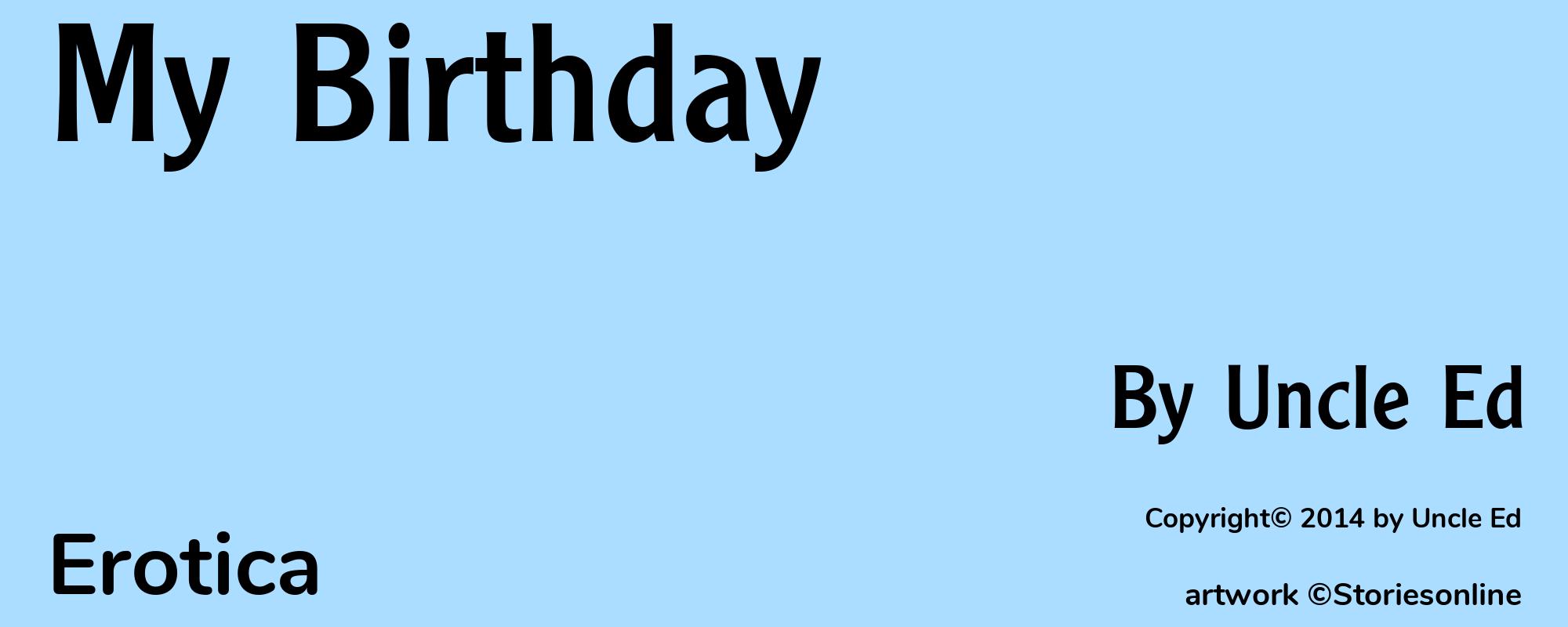 My Birthday - Cover