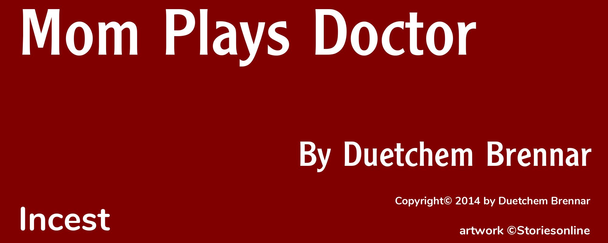 Mom Plays Doctor - Cover