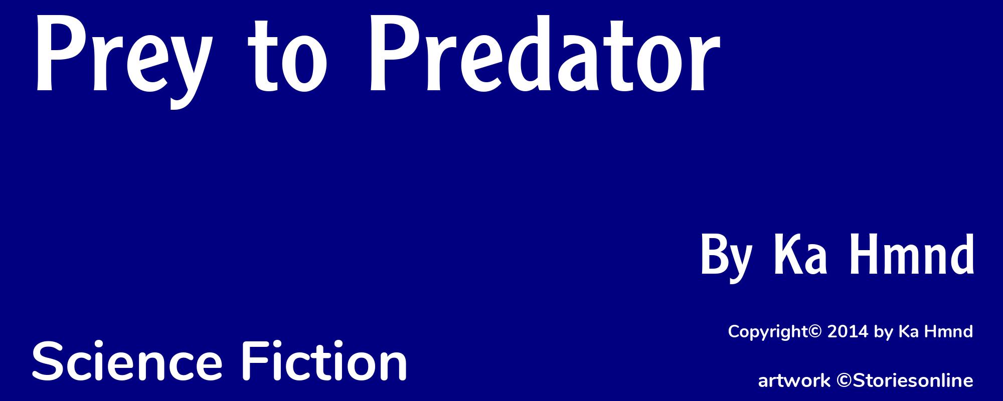 Prey to Predator - Cover