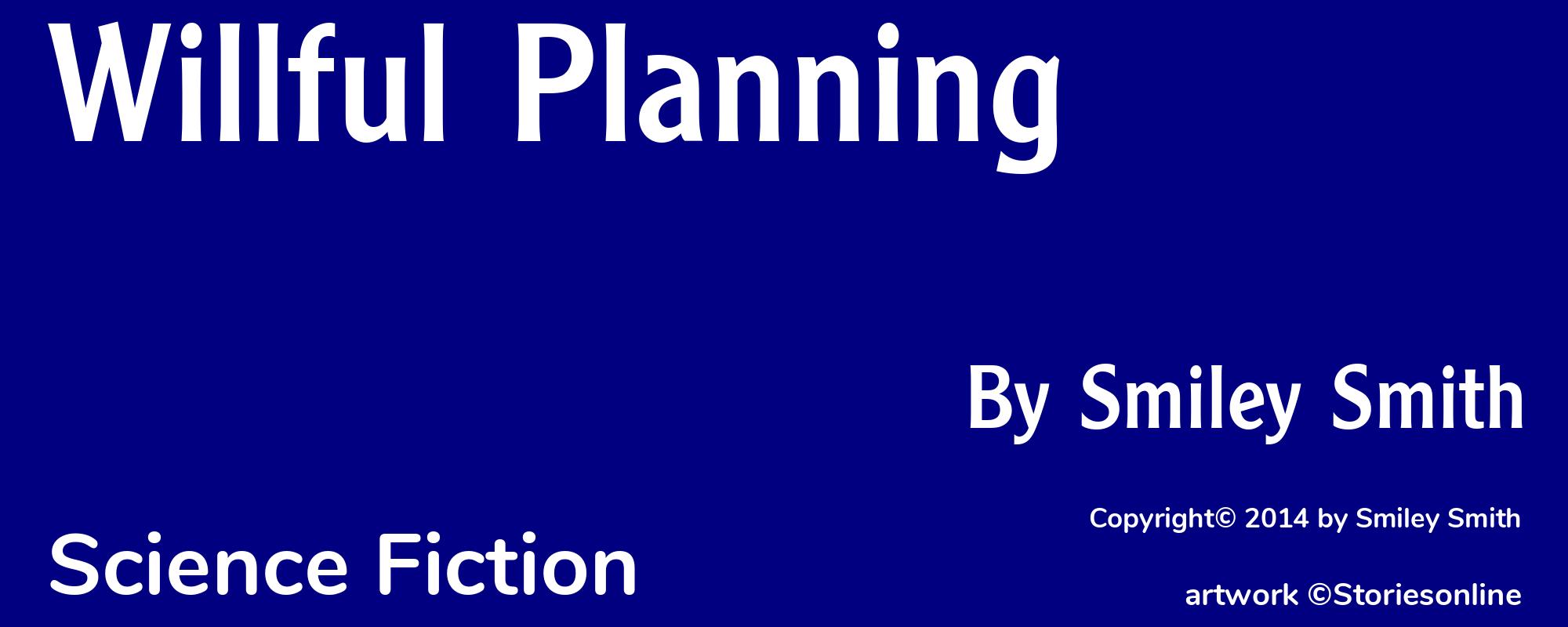 Willful Planning - Cover