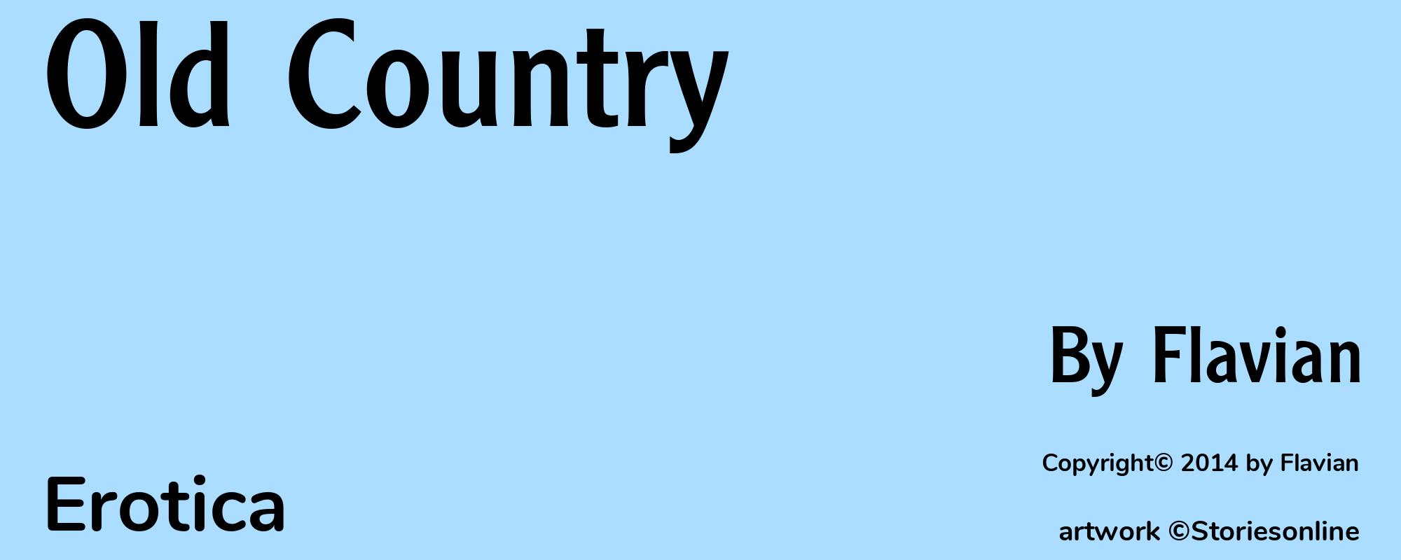 Old Country - Cover