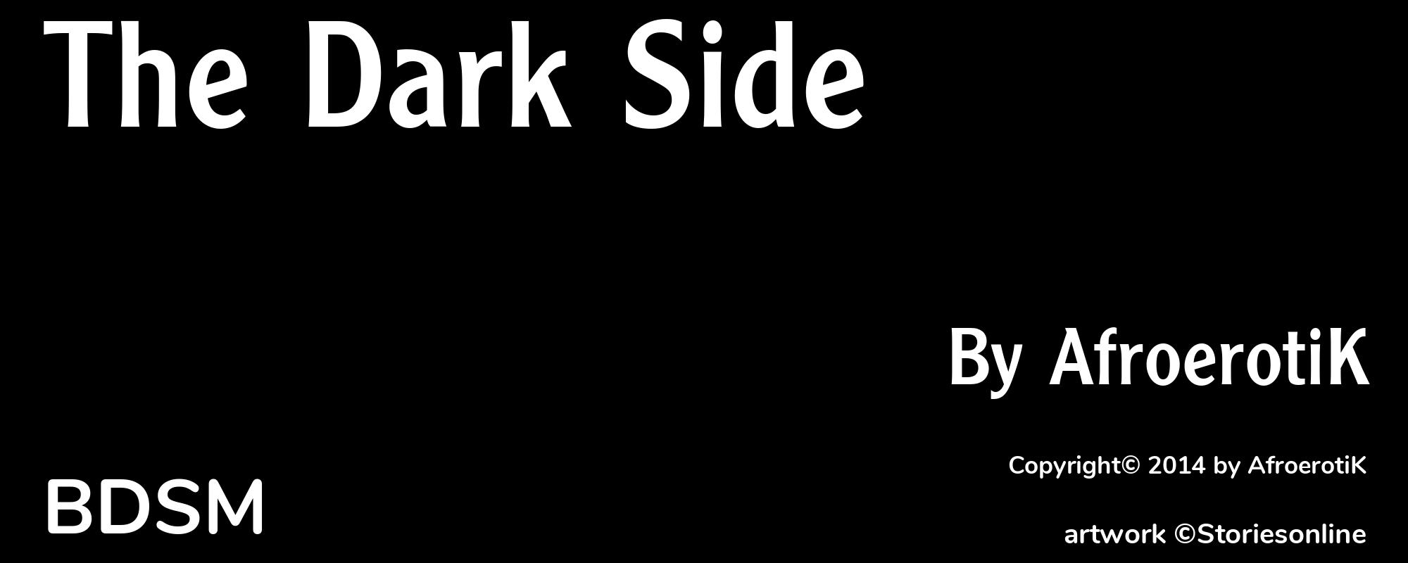 The Dark Side - Cover