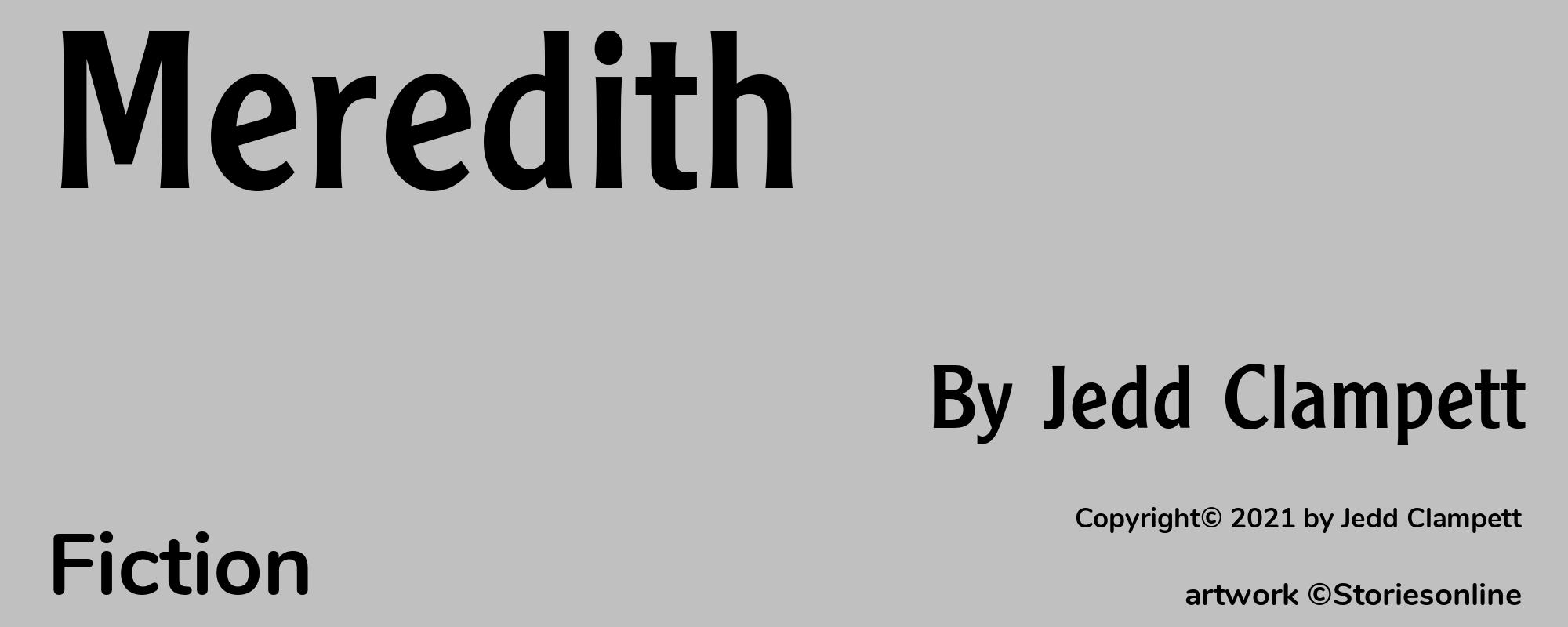 Meredith - Cover