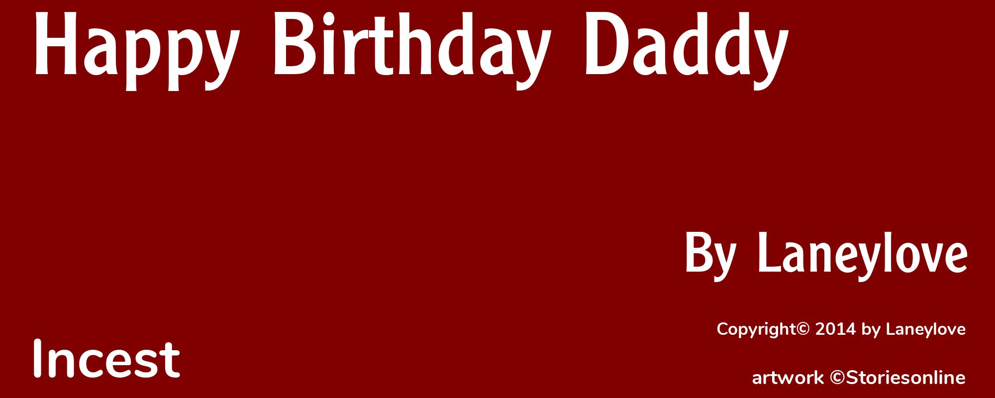 Happy Birthday Daddy - Cover