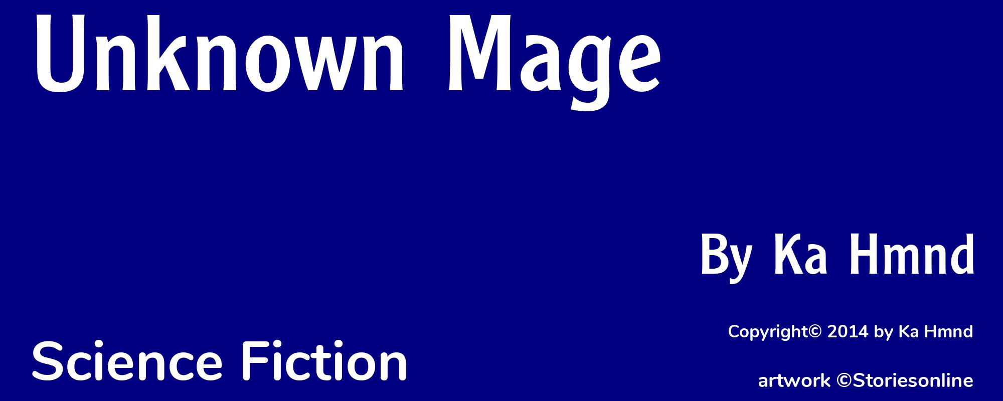 Unknown Mage - Cover