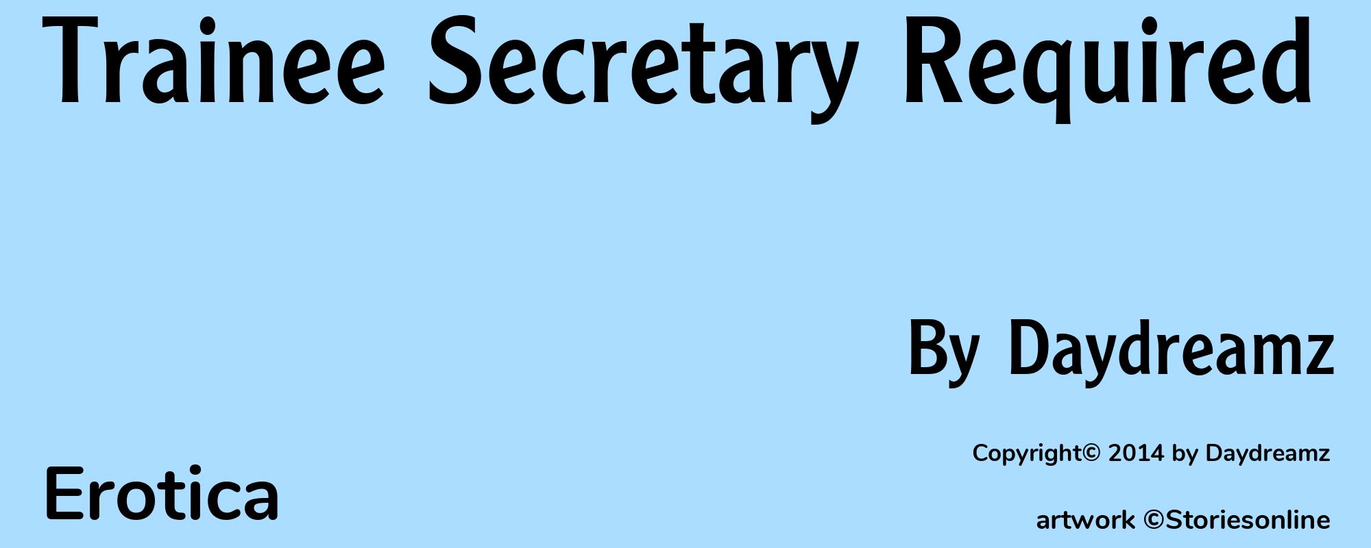 Trainee Secretary Required - Cover