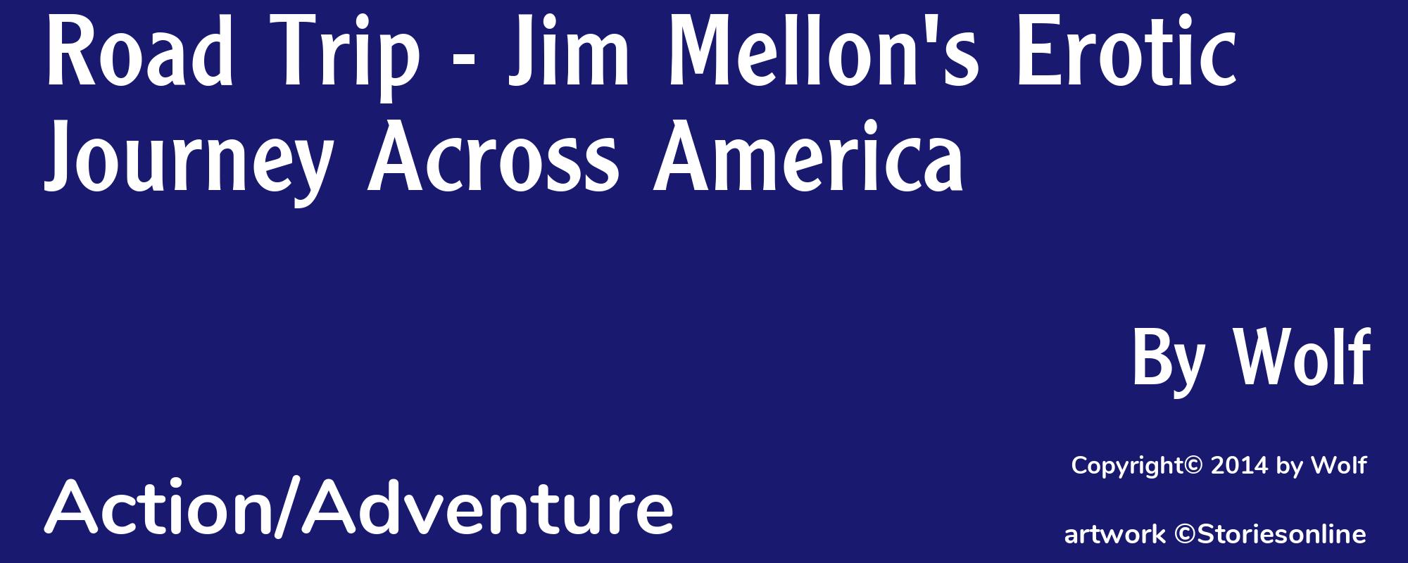 Road Trip - Jim Mellon's Erotic Journey Across America - Cover
