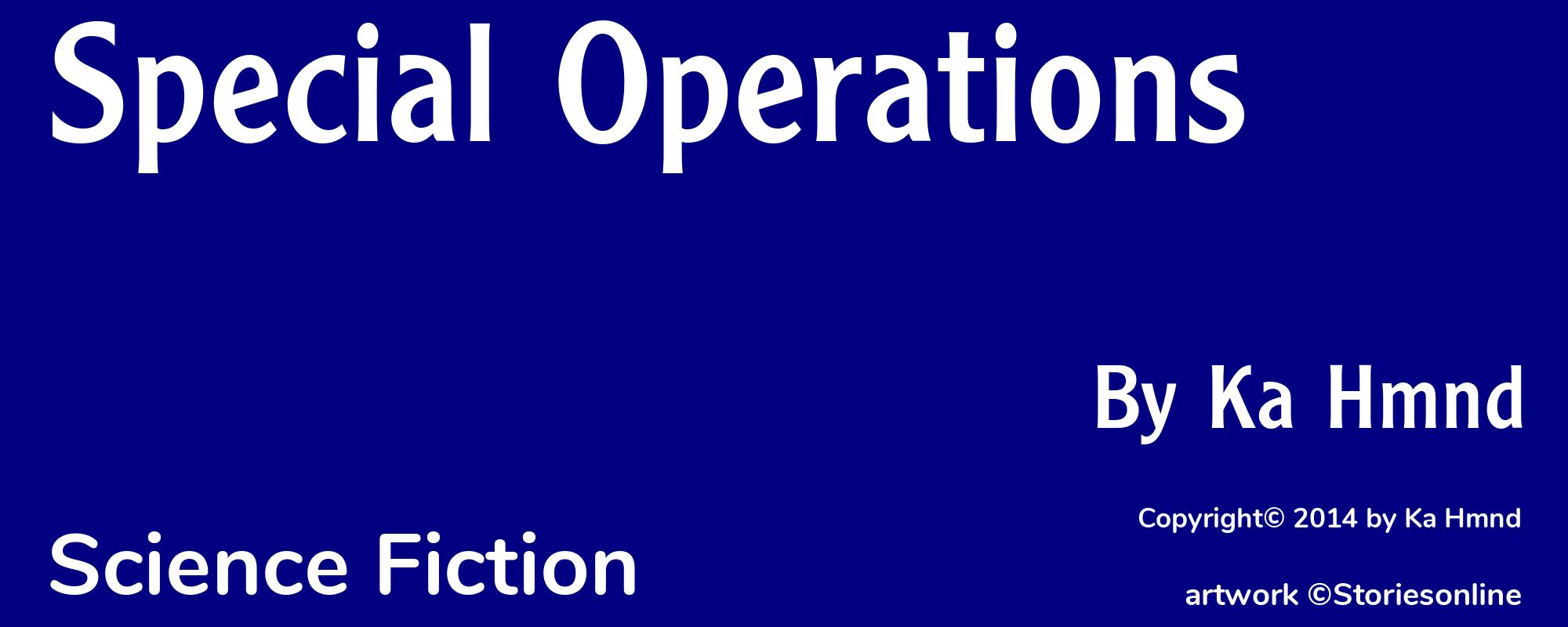 Special Operations - Cover
