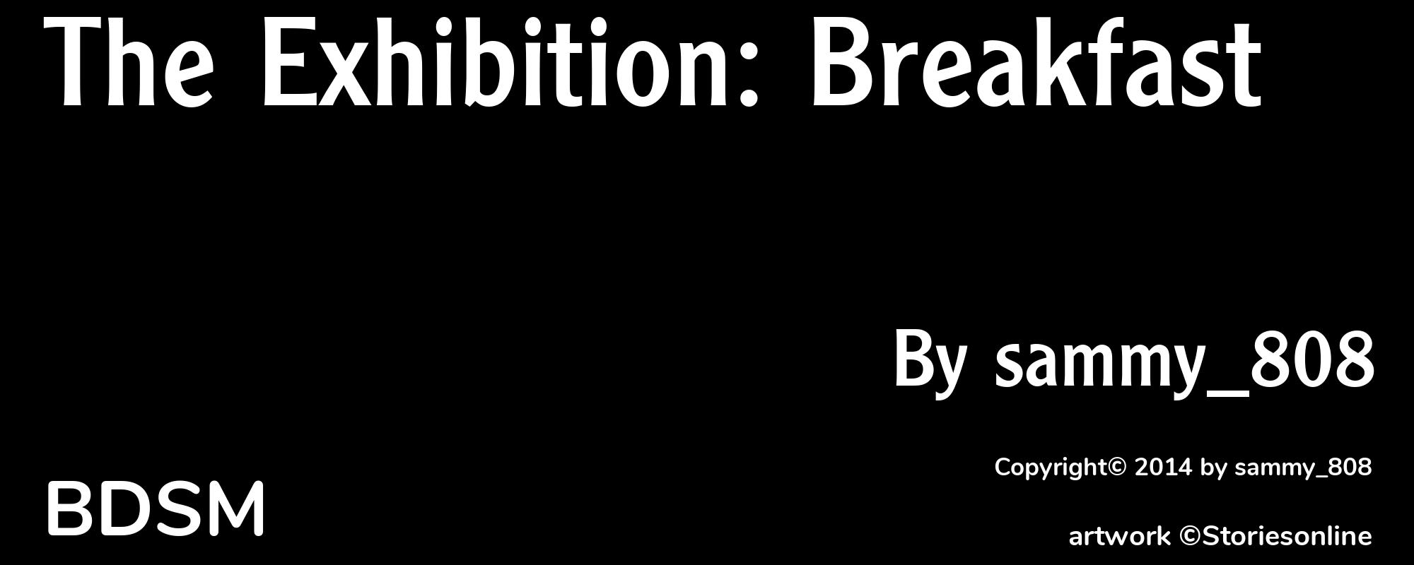 The Exhibition: Breakfast - Cover